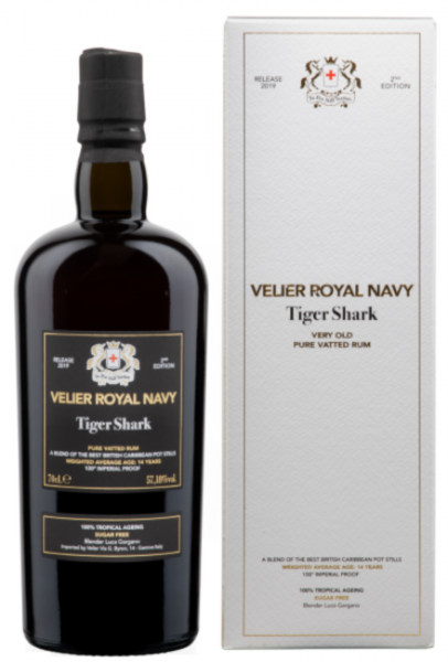 Velier Royal Navy Tiger Shark Rum 14y 57.18%