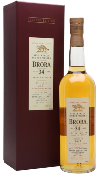 Brora 34 Years 2017 Release 51.9%