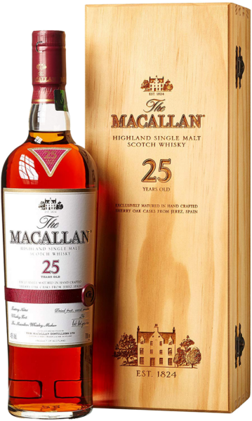 The Macallan 25yo Sherry Oak Release 2022 43%