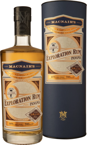 MacNair's Exploration Rum Panama 7y Peated 46%