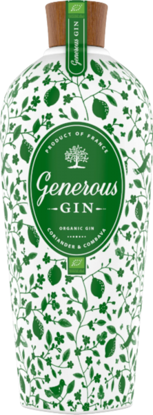 Generous Organic Coriander & Combava Gin 44%