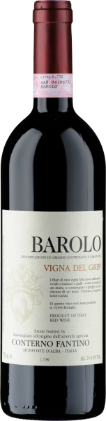 Barolo DOCG Vigna del Gris - Bio