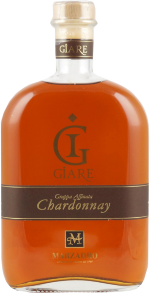 Grappa Marzadro Giare Chardonnay 45%