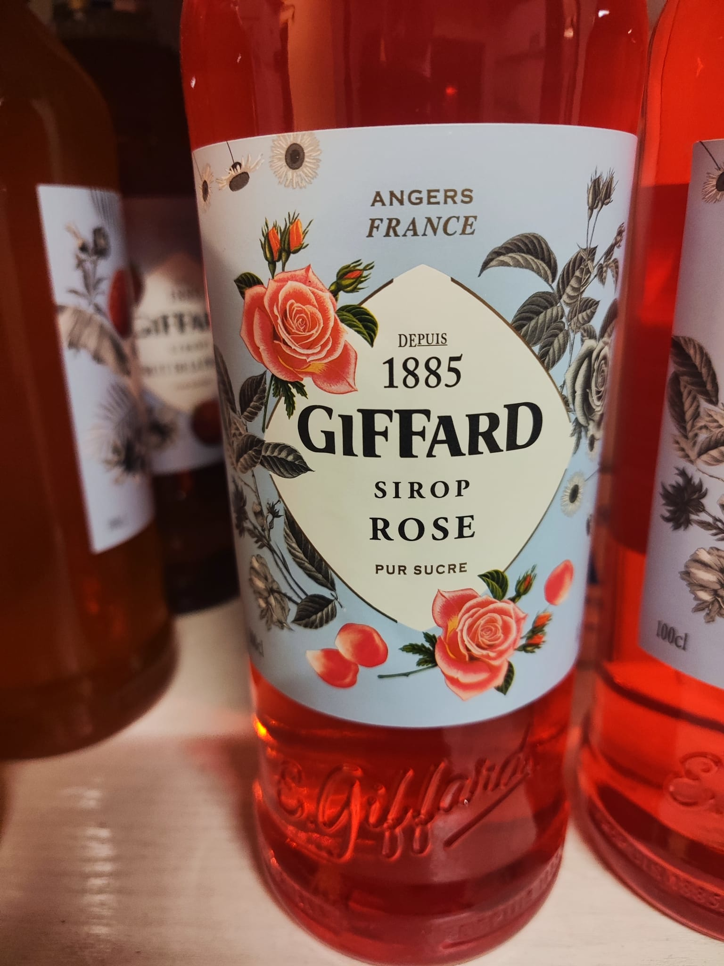Giffard Rosé Rückenetikett