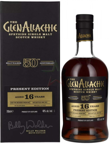The GlenAllachie 16y Present Edition 48%