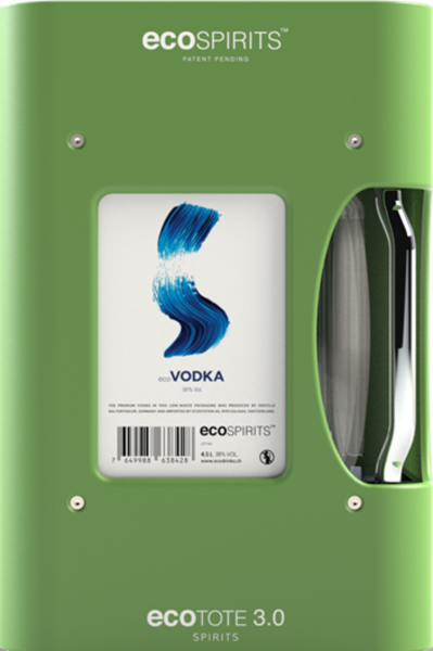 ecoVODKA Premium Vodka 38%