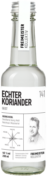 Freimeister Kollektiv Echter Koriander Geist 40%