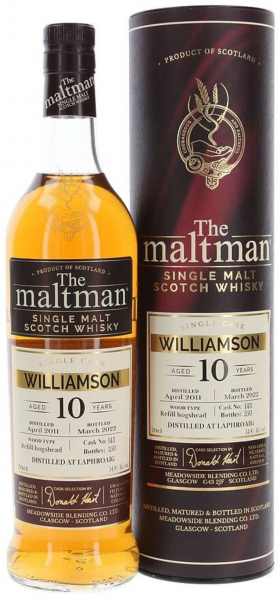 The Maltman Williamson (Laphroaig) 9y 54.4%