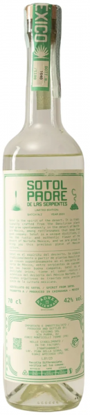 Padre de la Tierra Serpientes Sotol 42%