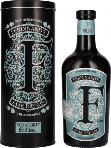 Ferdinand's Saar Dry Cask Strength Gin 66,6%