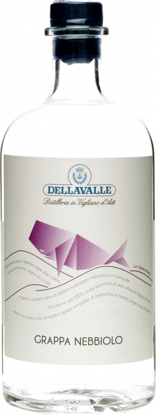 Dellavalle Grappa Nebbiolo 42%