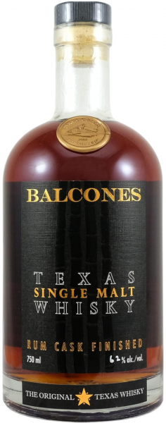 Balcones Texas Single Malt Rum Cask Finish 62%