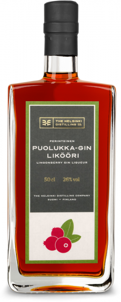 Helsinki Puoluuka Lingonberry Preiselbeerlikör 26%