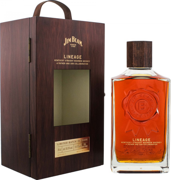 Jim Beam 15y Lineage Limited Batch Release 55.5%