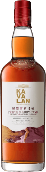 Kavalan Triple Sherry Cask 40%