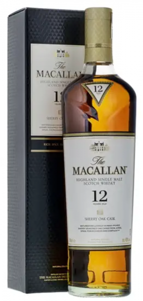 The Macallan 12yo Sherry Oak 40%