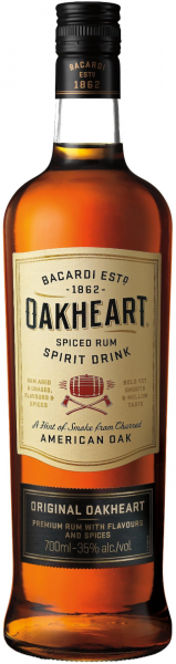 Bacardi Spiced Oakheart 35%