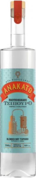 Tsipouro Anakato Blended Dry 40%