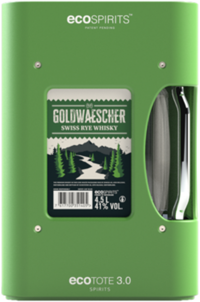 Goldwaescher Swiss Rye Whisky ecoSpirits 41%