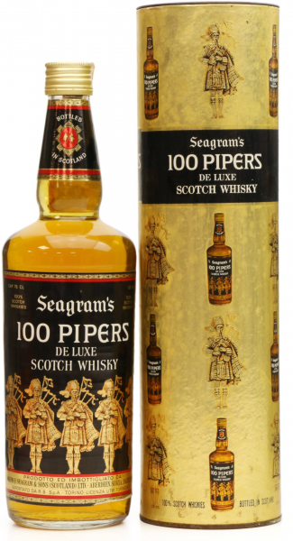 Seagram`s 100 Pipers Deluxe Scotch 40%