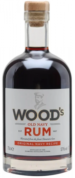 Wood's Old Navy Overproof Rum 57%