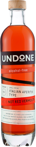 Undone No.9 Red Aperitif Vermout (alkoholfrei) 0%