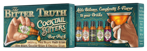 The Bitter Truth Cocktail Bitters Bar Pack 40.8%