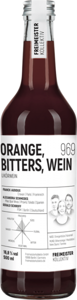 Freimeister Kollektiv Orange Bitters Wein 19.4%