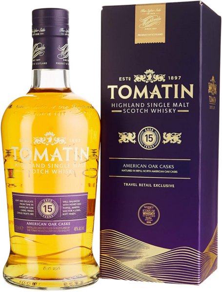 Tomatin 15 yo 46%