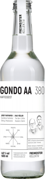 Freimeister Kollektiv Gondo AA Kaffeegeist 40%