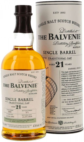 Balvenie Single Barrel 21yo 47.8%