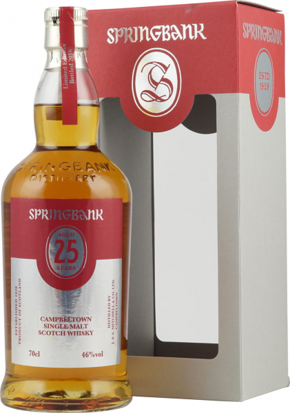 Springbank 25yo 46%