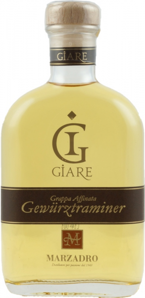 Grappa Marzadro Giare Gewürztraminer 41%