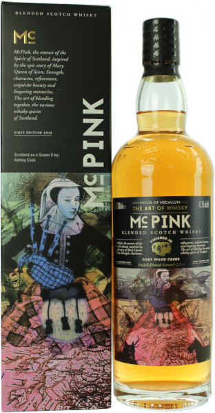 McCallum Pink Blend Port Wood Cask 43.5%