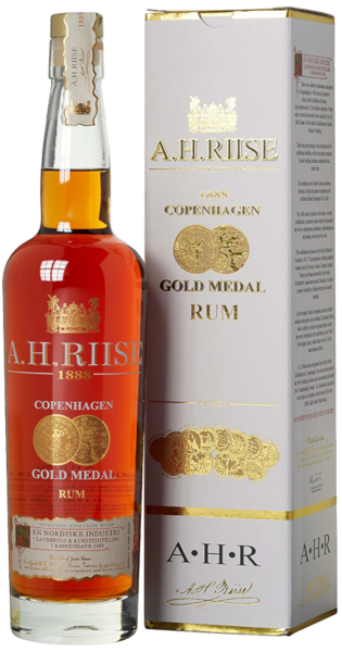 A.H Riise 1888 Copenhagen Gold Medal 40%