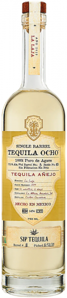 Ocho Tequila Anejo Single Barrel 52.5%