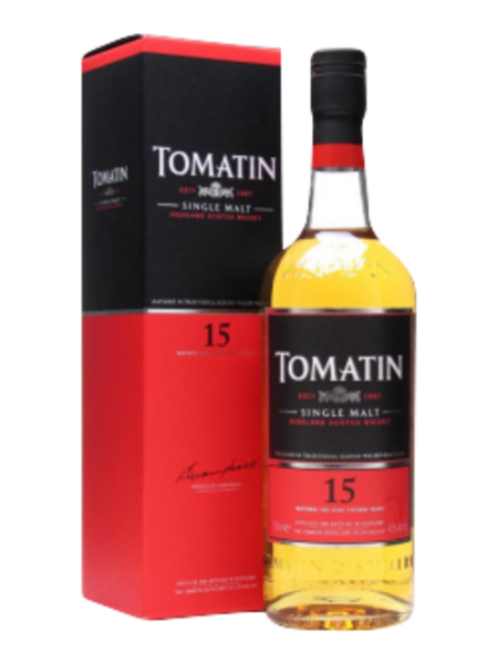 Tomatin 15 yo 46%