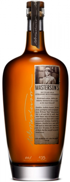 Masterson's Canadian Straight Rye 10y 45%